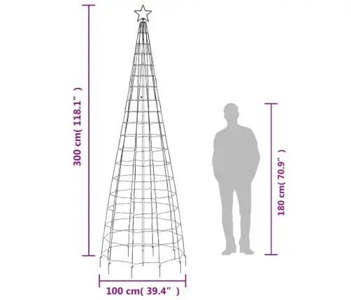 Led Ziemassvētku Eglīte Ar Tapas 570 Led Silti Balta 300 Cm Vidaxl Led Ziemassvētku Eglīte Ar Tapas 570 Led Silti Balta 300 Cm Vidaxl