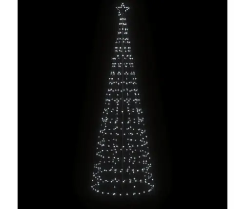 Led Jõulupuu Naeltega, 570 Ledi, Külm Valge, 300 Cm