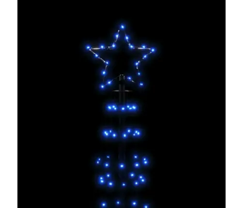 Led Kalėdų Eglutė Su Smaigaliais 570 Led Mėlyna 300 Cm