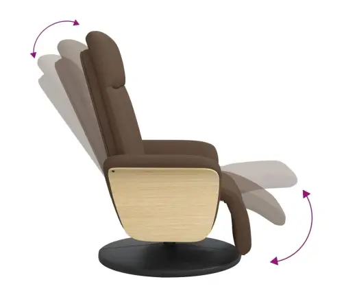 Tugitool Jalatoega, Pruun, Kangas Tugitool Jalatoega, Pruun, Kangas