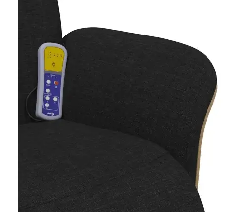 Massaažitool Jalatoega, Must, Kangas