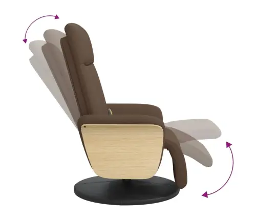 Massaažitool Jalatoega, Pruun, Kangas