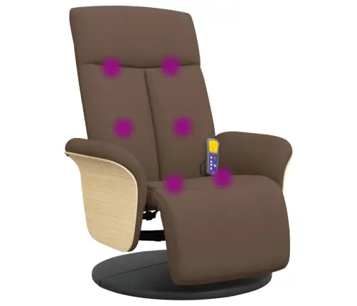 Massaažitool Jalatoega, Pruun, Kangas