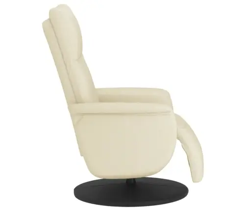 Tugitool Jalatoega, Kreemjas, Kunstnahk Tugitool Jalatoega, Kreemjas, Kunstnahk