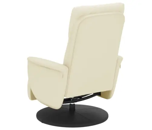 Tugitool Jalatoega, Kreemjas, Kunstnahk Tugitool Jalatoega, Kreemjas, Kunstnahk