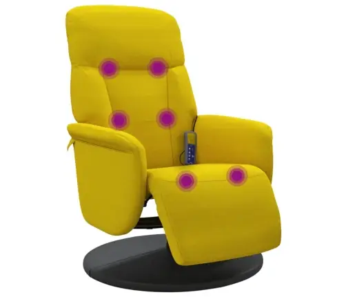 Massaažitool Jalatoega, Kollane, Samet