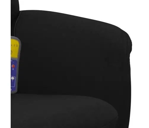 Masāžas Krēsls Ar Kāju Balstu, Atgāžams, Melns Samts Vidaxl Masāžas Krēsls Ar Kāju Balstu, Atgāžams, Melns Samts Vidaxl