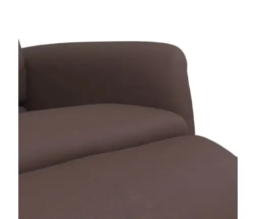 Atpūtas Krēsls Ar Kāju Balstu, Atgāžams, Brūns Mākslīgā Āda Vidaxl