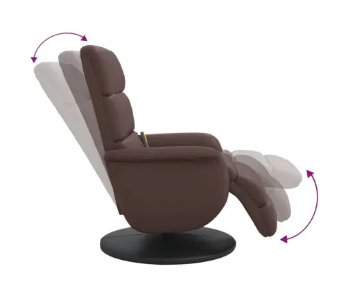 Massaažitool Jalatoega, Pruun, Kunstnahk