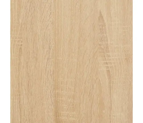 Spoguļgaldiņš Ar Led, Ozolkoka Krāsa, 96X40X142 Cm Vidaxl