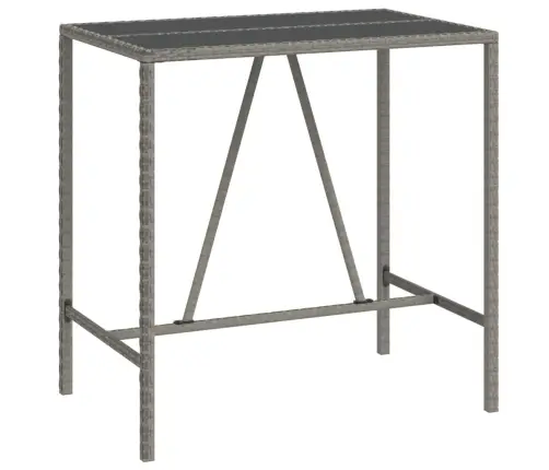 7-Daļīgs Dārza Bāra Komplekts Ar Matračiem, Pe Rotangpalma Vidaxl