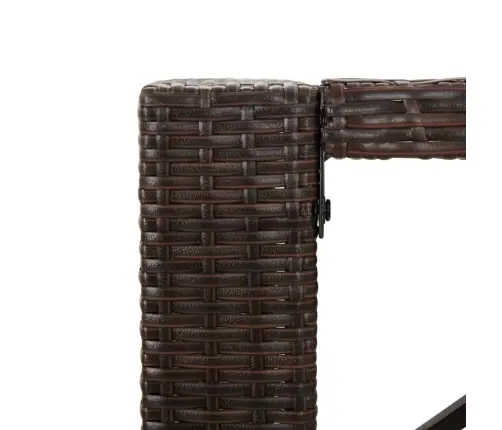 5-Daļīgs Bāra Mēbeļu Komplekts Ar Matračiem, Pe Rotangpalma Vidaxl