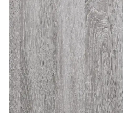 Datorgalds, Pelēka Koka Krāsa, 131X48X75 Cm, Inženierijas Koks Vidaxl