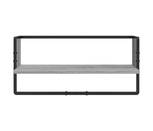 Sieninių Lentynų Komplektas, 4Vnt., Pilkos, Apdirbta Mediena