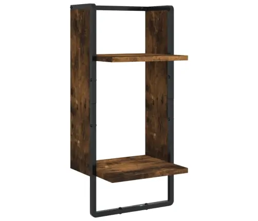 Sieninių Lentynų Komplektas, 6Vnt., Dūminės, Apdirbta Mediena