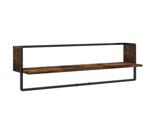 Sieninių Lentynų Komplektas, 6Vnt., Dūminės, Apdirbta Mediena