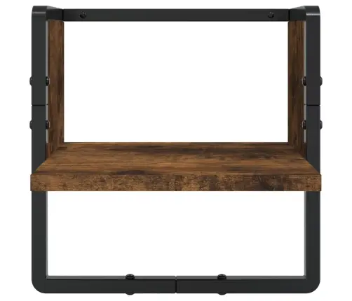 Sieninių Lentynų Komplektas, 6Vnt., Dūminės, Apdirbta Mediena