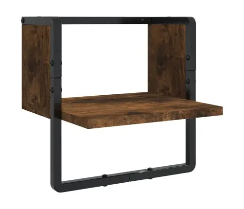 Sieninių Lentynų Komplektas, 6Vnt., Dūminės, Apdirbta Mediena