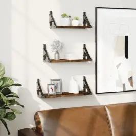 3-Osaline Seinariiuli Komplekt, Suitsutatud Tamm, Tehispuit