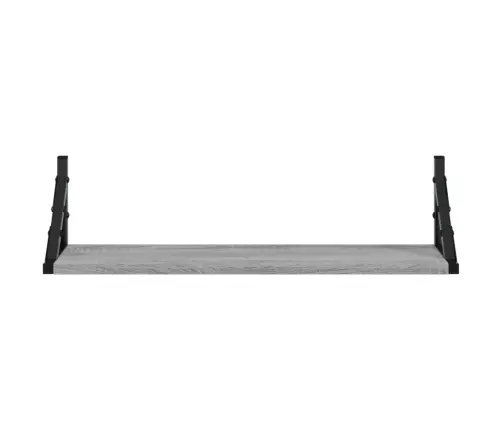 Seinariiulid 2 Tk, Hall Sonoma Tamm, 60X15X15,5 cm Tehispuit