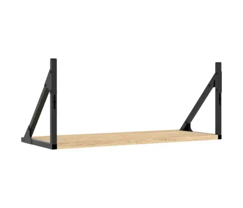 Sienas Skapīši, 2 Gab., Ozola, 60X25X25,5 Cm, Inženierijas Koks Vidaxl