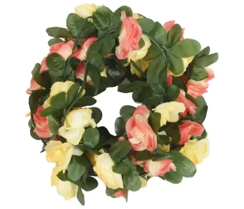 Gėlių Girliandos, 6Vnt., Saulėlydžio Raudonos, 250Cm