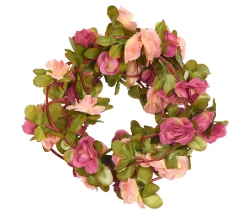 Lillepärjad 6 Tk, Roosipunane, 250 Cm