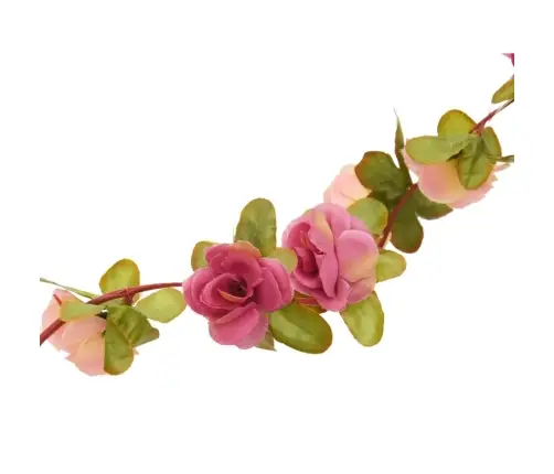 Lillepärjad 6 Tk, Roosipunane, 250 Cm