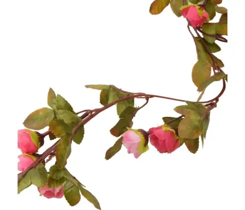 Lillepärjad 6 Tk, Roosiroosa, 215 Cm