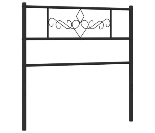 Metallist Voodipeats, Must, 90 Cm