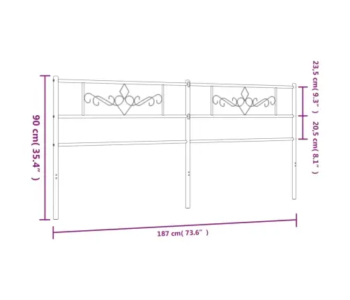 Metallist Voodipeats, Must, 180 Cm