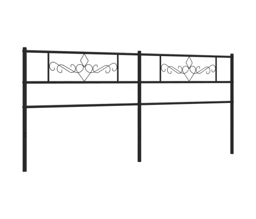 Metallist Voodipeats, Must, 200 Cm