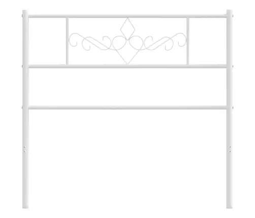 Metalinis Galvūgalis, Baltos Spalvos, 75Cm Metalinis Galvūgalis, Baltos Spalvos, 75Cm