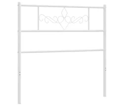 Metalinis Galvūgalis, Baltos Spalvos, 75Cm Metalinis Galvūgalis, Baltos Spalvos, 75Cm