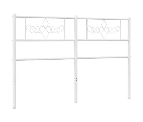 Gultas Galvgalis, Balts, 120 Cm Vidaxl