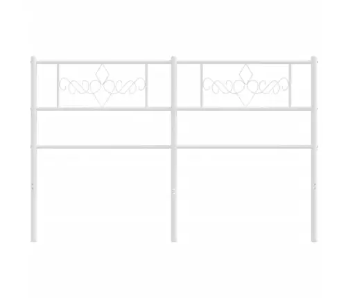 Gultas Galvgalis, Balts, 120 Cm Vidaxl