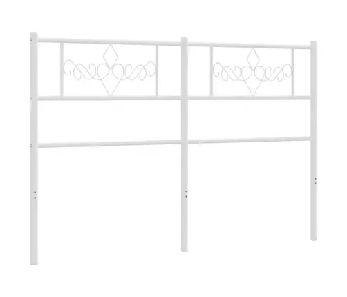 Gultas Galvgalis, Balts, 120 Cm Vidaxl