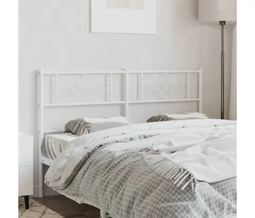 Gultas Galvgalis, Balts, 120 Cm Vidaxl