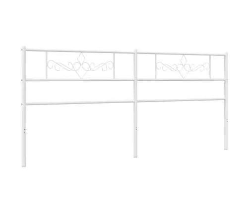 Gultas Galvgalis, Balts, 193 Cm Vidaxl