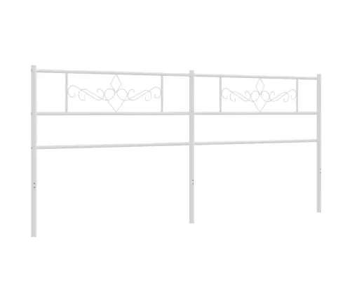 Gultas Galvgalis, Balts, 193 Cm Vidaxl