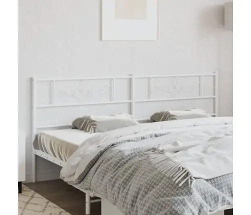 Gultas Galvgalis, Balts, 193 Cm Vidaxl