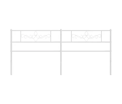 Gultas Galvgalis, Balts, 200 Cm Vidaxl