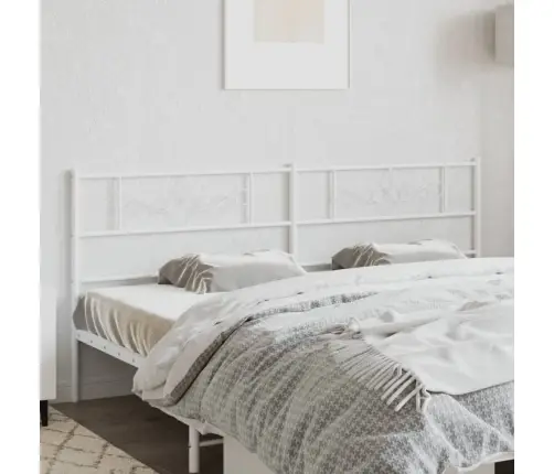 Gultas Galvgalis, Balts, 200 Cm Vidaxl