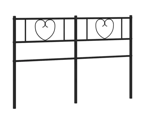 Rezerves Galvgalis, Metāls, Melns, 135 Cm Vidaxl