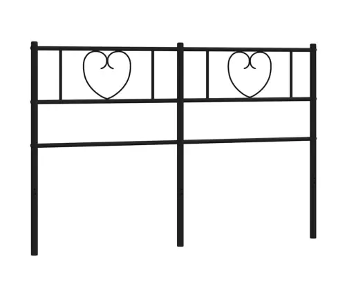 Rezerves Galvgalis, Metāls, Melns, 135 Cm Vidaxl