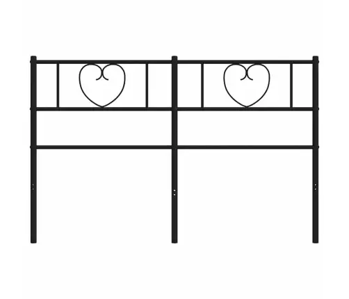 Rezerves Galvgalis, Metāls, Melns, 135 Cm Vidaxl