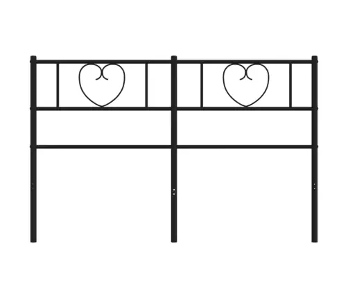 Metallist Vahetatav Voodipeats, Must, 160 Cm