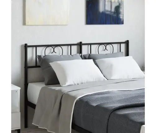 Metallist Vahetatav Voodipeats, Must, 160 Cm