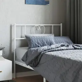 Gultas Galvgalis, Balts, 90 Cm Vidaxl