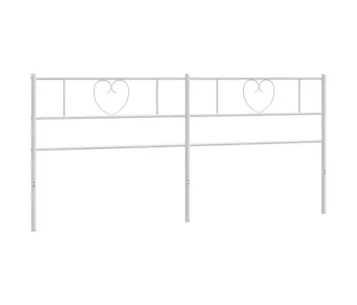Gultas Galvgalis, Balts, 180 Cm Vidaxl